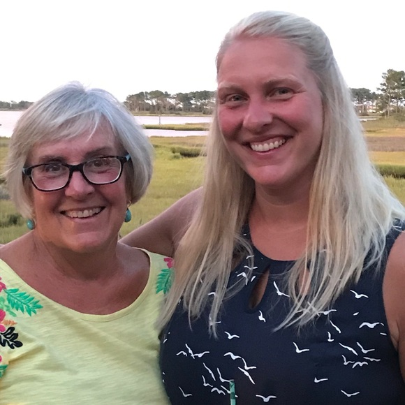 Market & Spruce Shada navy dress with birds - Picture 13 of 13